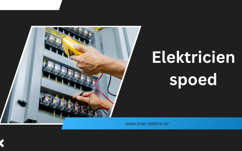 Elektricien spoed