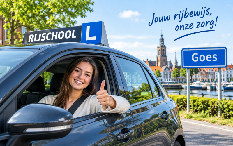 Rijschool in Goes: veilig, zelfverzekerd en goed voorbereid de weg op